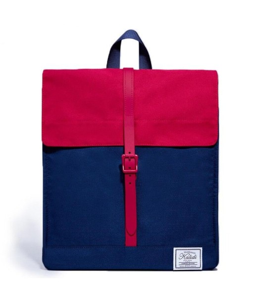 Sac à dos Ordinateur Femme 14 pouces - Rouge et Bleu Faites des économies