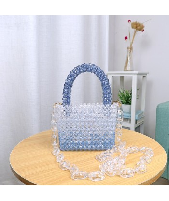 Sac perle bleue livraison gratuite