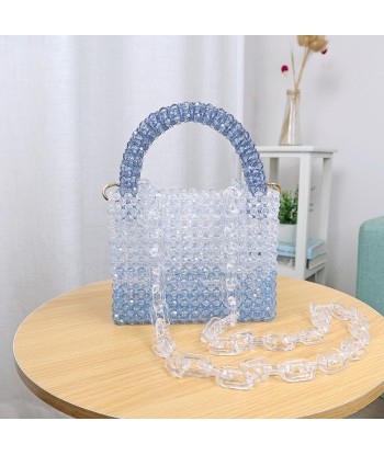 Sac perle bleue livraison gratuite