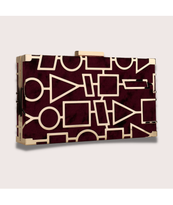 Pochette | Effet Marbre Marron pas cher