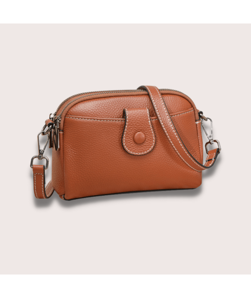 Sac Pochette Femme Cuir Marron le concept de la Pate a emporter 