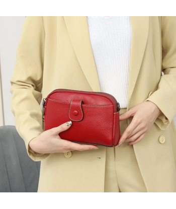 Sac Pochette Femme Cuir Rouge Les êtres humains sont 