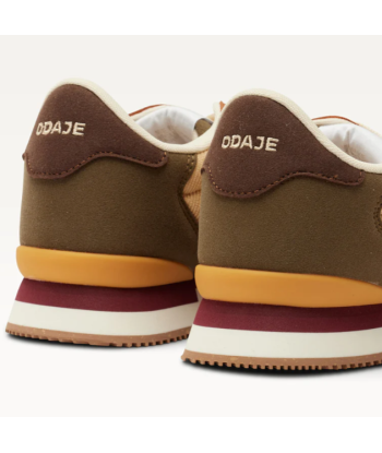 SNEAKERS ANDREE MARRON BEIGE BORDEAUX de l' environnement