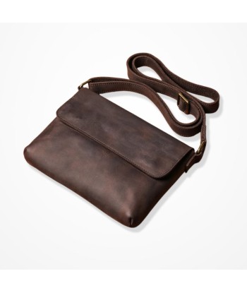 Pochette Bandoulière Cuir Homme Vintage - Rétro Élégant prix pour 