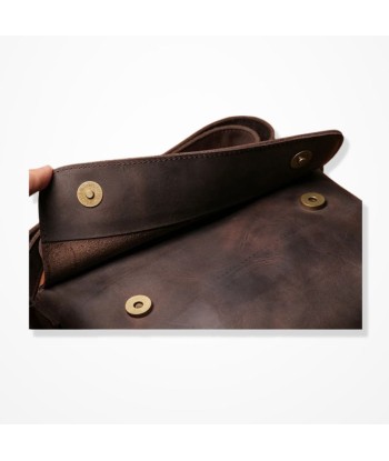 Pochette Bandoulière Cuir Homme Vintage - Rétro Élégant prix pour 