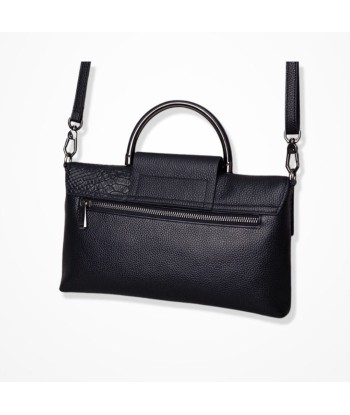 Sac Pochette Cuir Bandoulière – Allure Serpentine l'achat 