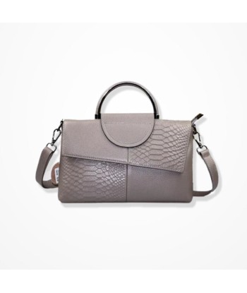 Sac Pochette Cuir Bandoulière – Allure Serpentine l'achat 