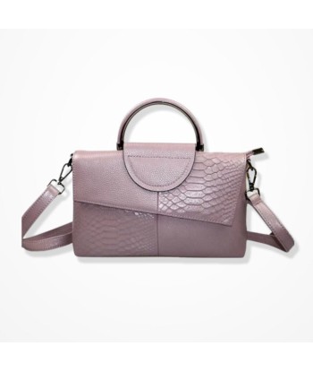 Sac Pochette Cuir Bandoulière – Allure Serpentine l'achat 