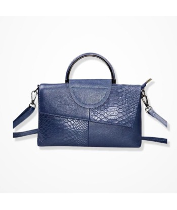 Sac Pochette Cuir Bandoulière – Allure Serpentine l'achat 