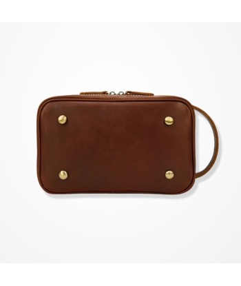 Pochette Cuir Marron Homme - Charme Tawny une grave pollution 