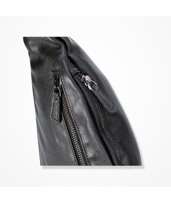 Grande Pochette En Cuir Souple Homme - Noir Eternel acheter en ligne