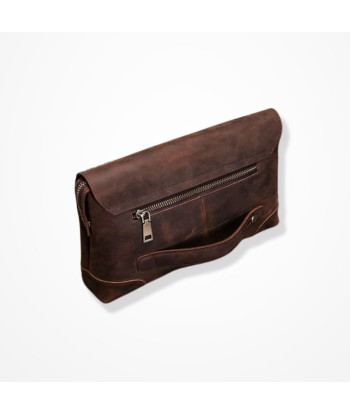 Pochette Cuir Homme Luxe - Élégance Tactile soldes