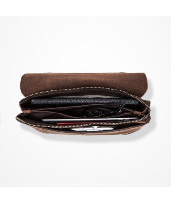 Pochette Cuir Homme Luxe - Élégance Tactile soldes