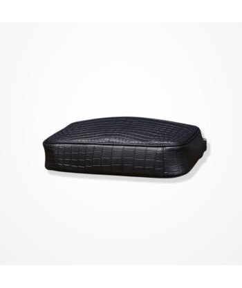 Pochette Homme Cuir Luxe - Crocodile Noire À commander