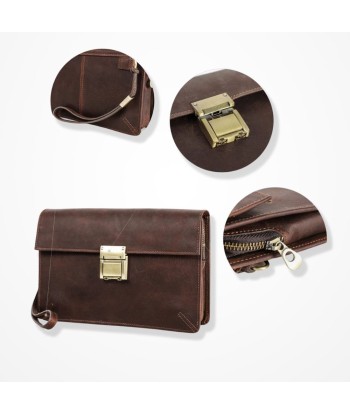 Pochette en Cuir pour Homme – Sillage Vintage 50% de réduction en Octobre 2024