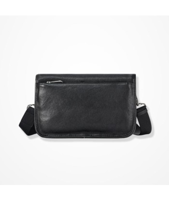 Pochette Bandoulière Homme Luxe - Éclat Noir de la marque