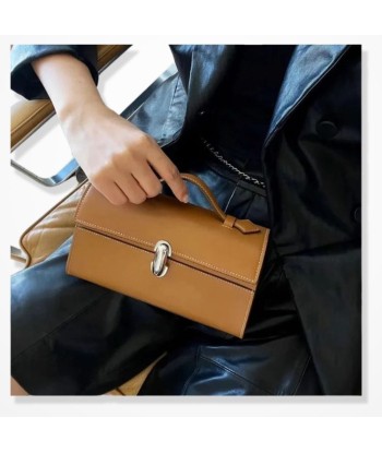 Sac Pochette Cuir Femme - Luxe Minimaliste Pour