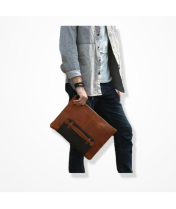 Pochette Ordinateur Cuir Homme - Élégance Professionnelle Voir les baskets