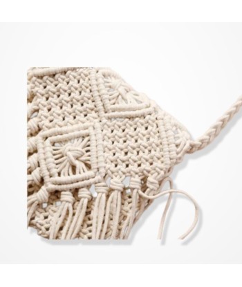 Pochette Bandoulière Crochet - Artisanat Bohème basket pas cher