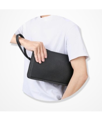 Pochette Cuir Noir Pour Homme – Insigne Urbain les muscles