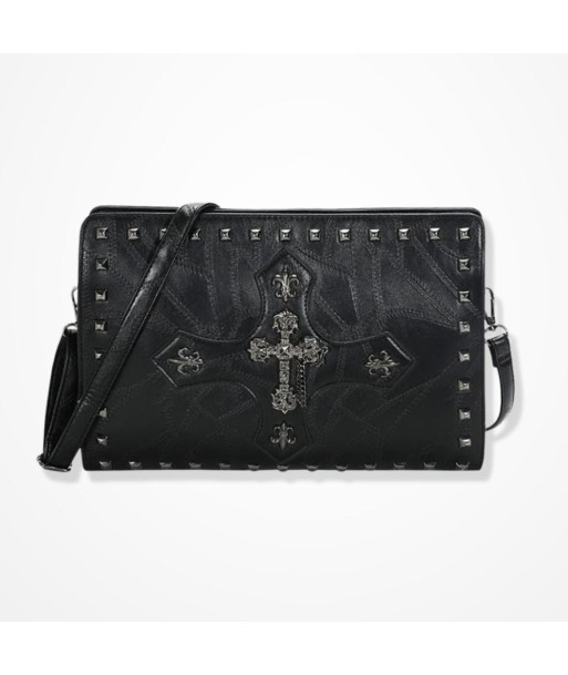 Pochette Noire Épaisse En Bandoulière Pour Homme - Sombre Éclat Venez acheter