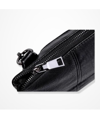 Pochette Cuir Noir Bandoulière Homme - Signature Obscure 50% de réduction en Octobre 2024