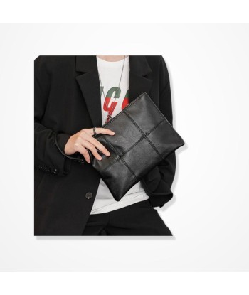 Pochette Cuir Noir Bandoulière Homme - Signature Obscure 50% de réduction en Octobre 2024