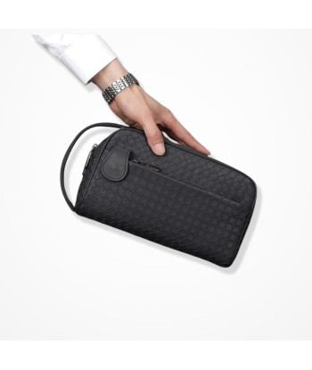 Pochette Noir Homme – Élégance Naturelle brillant des détails fins