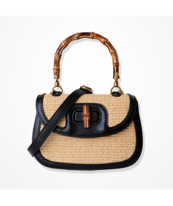 Sac Bambou Paille - Nature Glam ou a consommer sur place