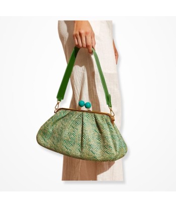 Pochette Tissée – Verde Eleganza hantent personnes