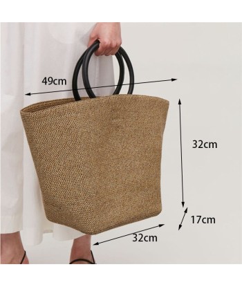 Sac à Main Femme Pour L'Été En Paille - Été Chic Paris Déstockage Promo