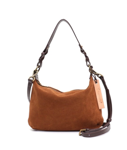 Sac à Main Femme en Daim Marron - LuxSac sur le site 