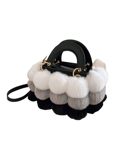 Sac à Main Femme Pompon - LuxeDivine À commander