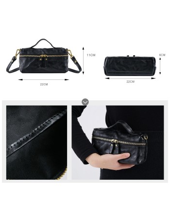 Sac à Main Noir Femme Fermeture Éclair - NightGlam Venez acheter