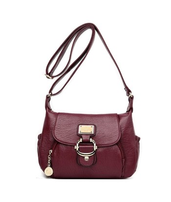 Sac Besace Femme Bordeau - Style Rougegorge le concept de la Pate a emporter 