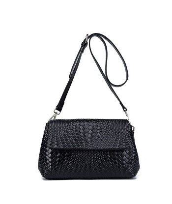 Sac Cuir Femme Noir Besace - LuxeUrban en ligne