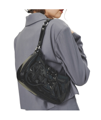 Sac A Main Femme Noir Brillant - Luxe Gloss En savoir plus