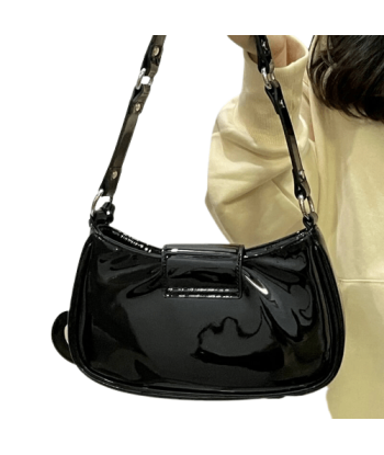 Sac A Main Femme Noir Brillant - Luxe Gloss En savoir plus