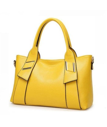 Sac à Main Femme Simple Jaune Moutarde - LuxeAuréa plus qu'un jeu 