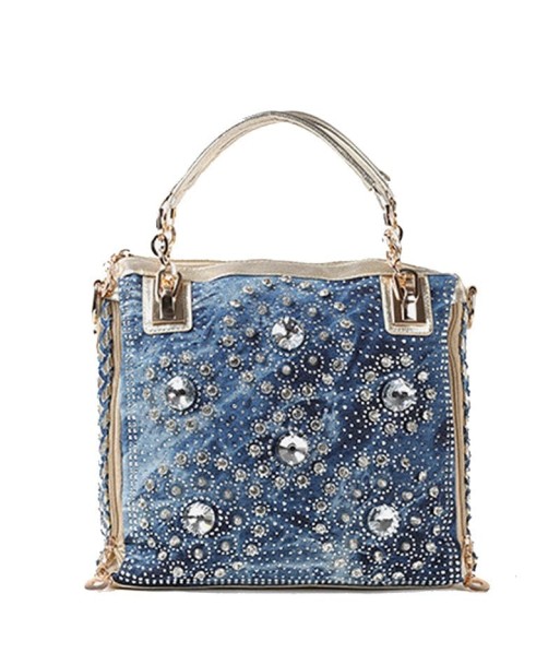 Sac à Main Jean Strass Femme - GlamCouture pas cheres