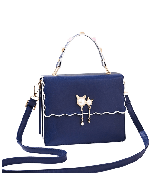 Sac à Main Femme Bleu Nuit - NightBlue Essentials ou a consommer sur place