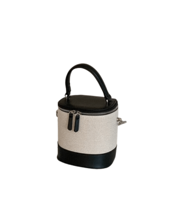 Sac à Main Femme Noir et Blanc - StyloChic pas cher 