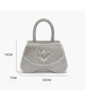 Sac à Mains Argenté pour Femme - Brill'Aura Profitez des Offres !