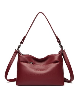 Sac Besace Femme Bordeaux - GlamourFemme pas cheres