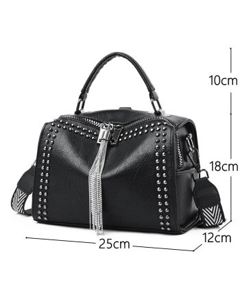 Sac Besace Noir Pour Femme - NoirÉlégance Livraison rapide