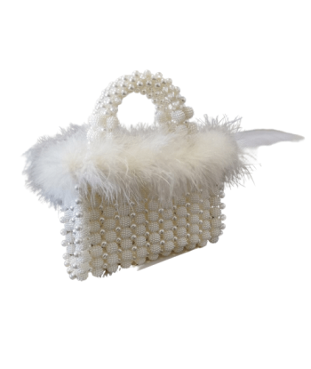 Sac à Main Blanc pour Femme Tendance - BlancGlam pas cher