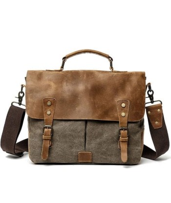 Sac Besace Ordinateur Cuir Femme - LeatherTech hantent personnes