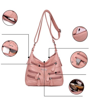 Sac Besace Avec Poches Femme - ModeMix Profitez des Offres !