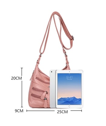 Sac Besace Avec Poches Femme - ModeMix Profitez des Offres !