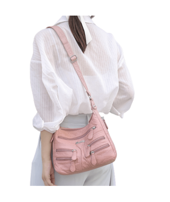 Sac Besace Avec Poches Femme - ModeMix Profitez des Offres !